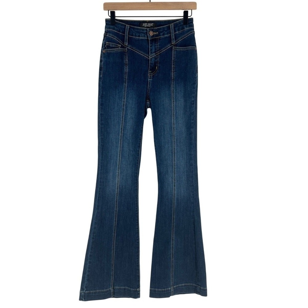 Judy Blue Dark Blue Flare Jeans